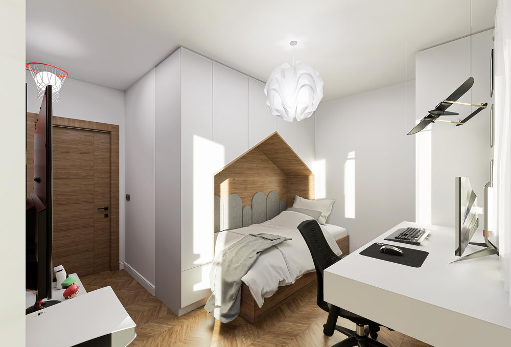 Projekat enterijera dečije sobe