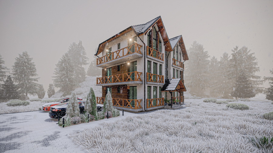 Apartmanski objekat na Kopaoniku