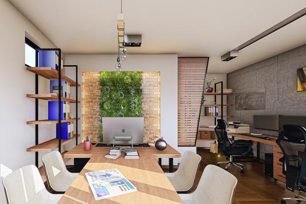 Projekat enterijera poslovnog prostora u Nišu