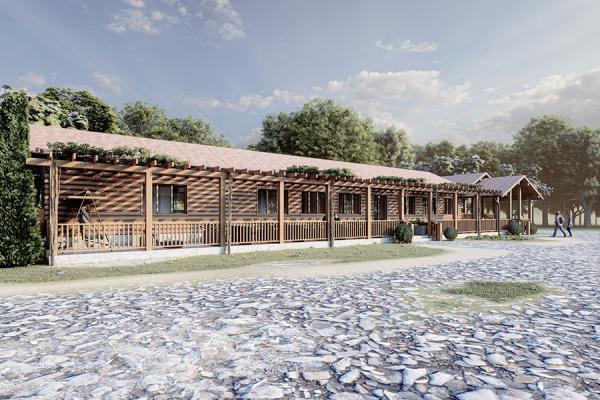 Projekat etno restorana u Kuršumliji