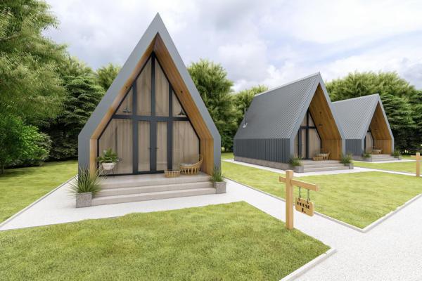 Projekat vikend objekata A frame